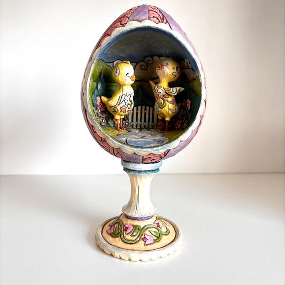 Jim Shore Easter Egg Chicks 2007 Hatched Just In Time For Spring 4009253 - Picture 2 of 10